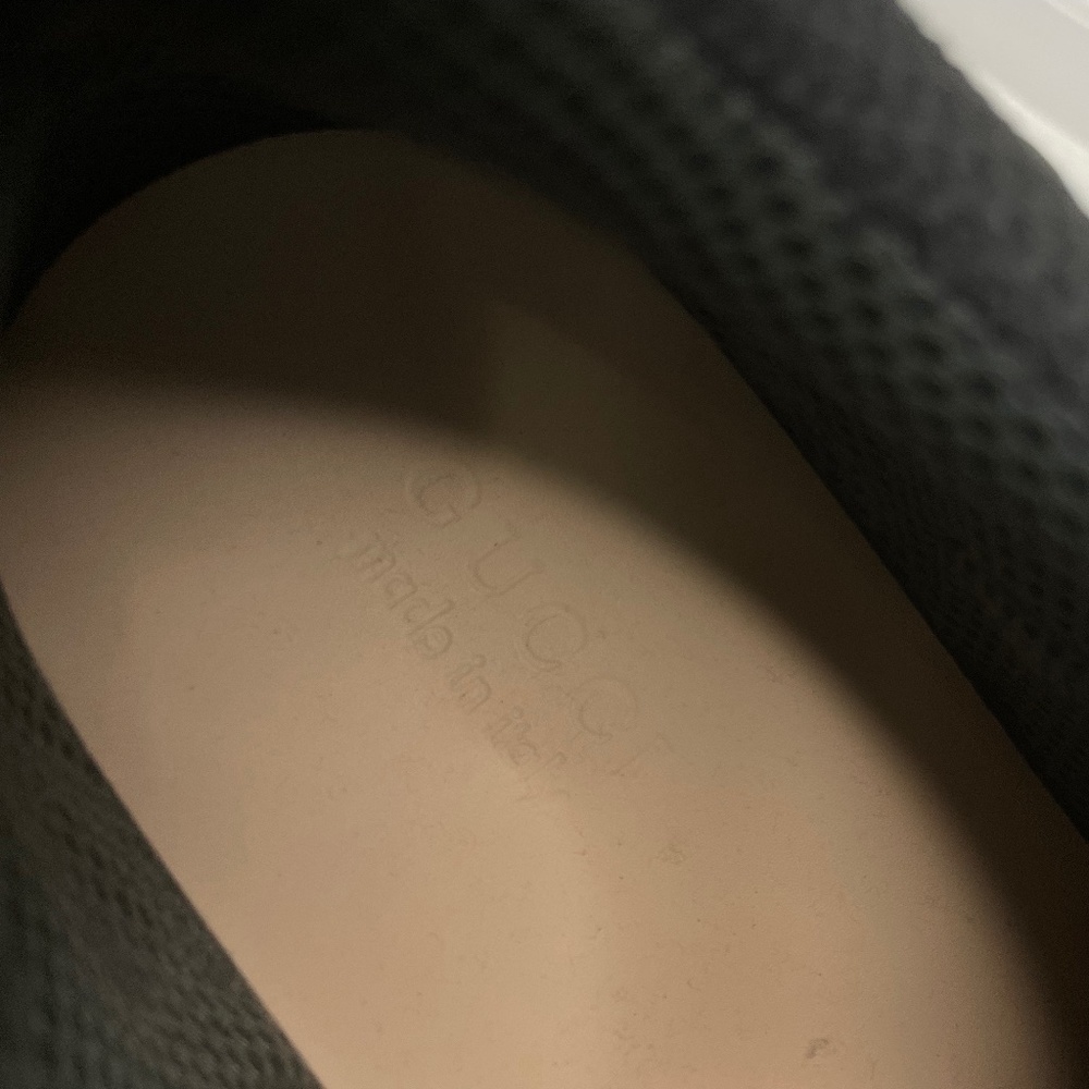 Gucci Team Flashtrek Black Lace up Hiking Sneakers Size 9.5 Italy - Picture 11 of 15